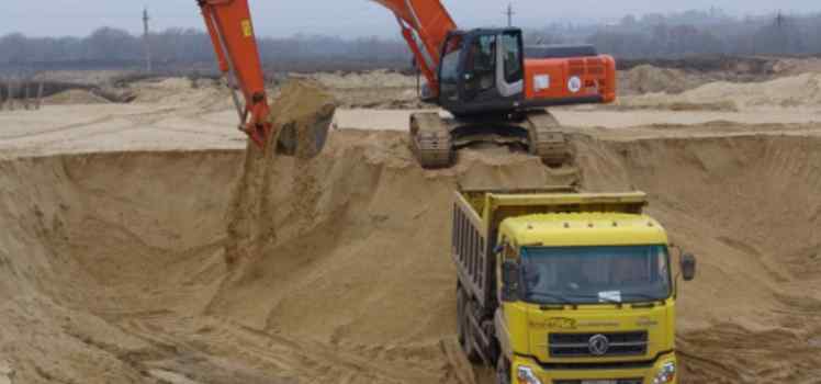 Песок речной из Ельца